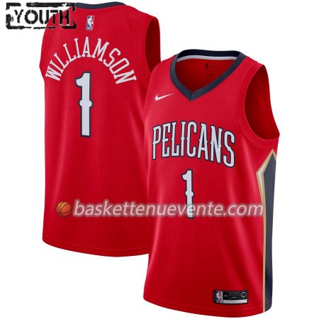 Maillot Basket New Orleans Pelicans Zion Williamson 1 2019-20 Nike Statement Edition Swingman - Enfant